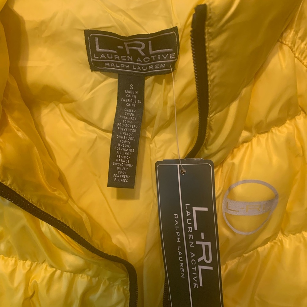 Ralph Lauren puffer vest, size small